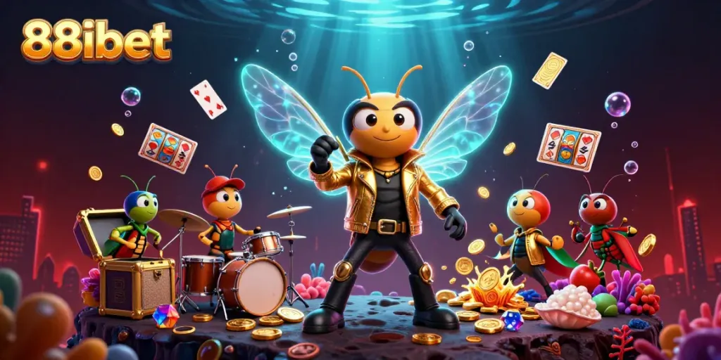 Experience vibrant gaming at 88ibet with exciting characters and gold treasures.