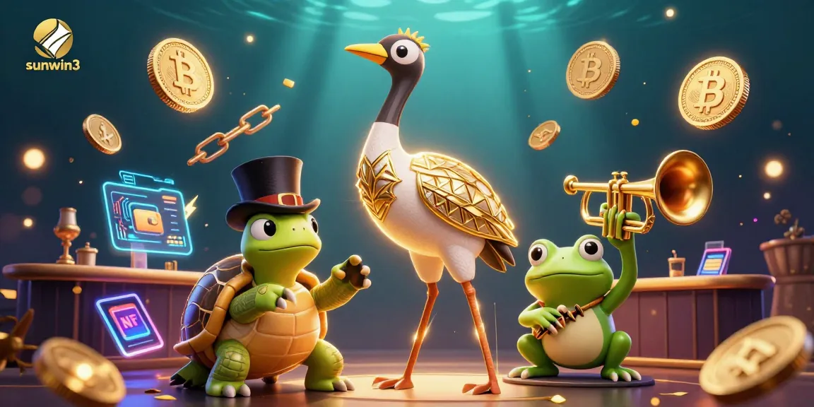 Experience sunwin3's vibrant gaming world with fun characters and engaging cryptocurrency elements.